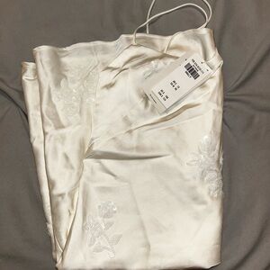 Abercrombie & Fitch white mini dress